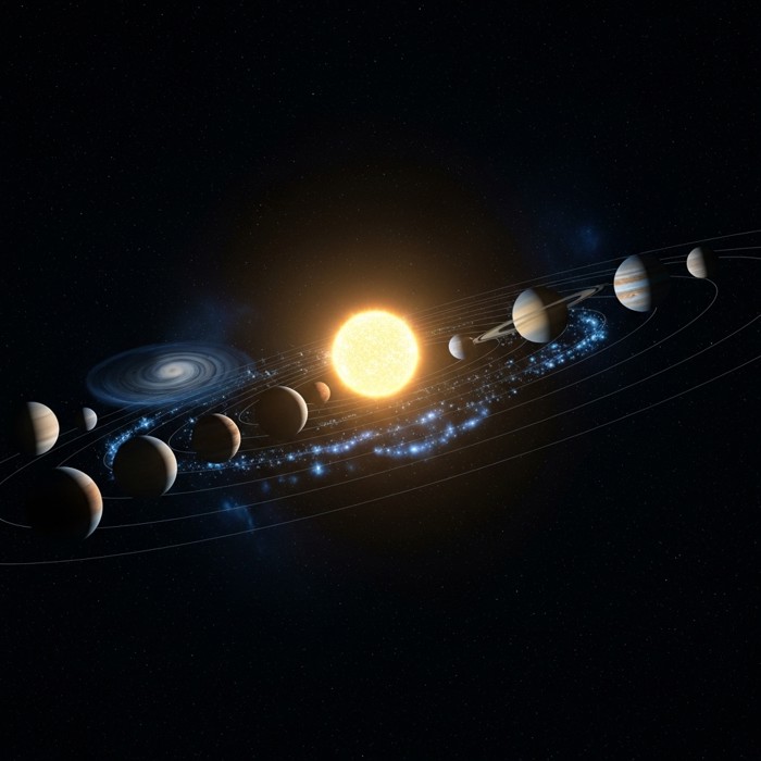 A Simple Look at the Solar System