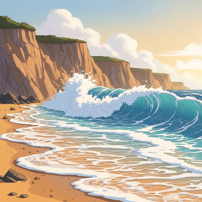 How Waves Change the Shore