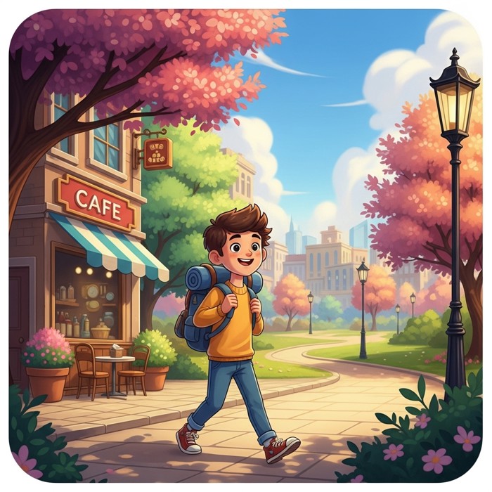 A Walk in a New City