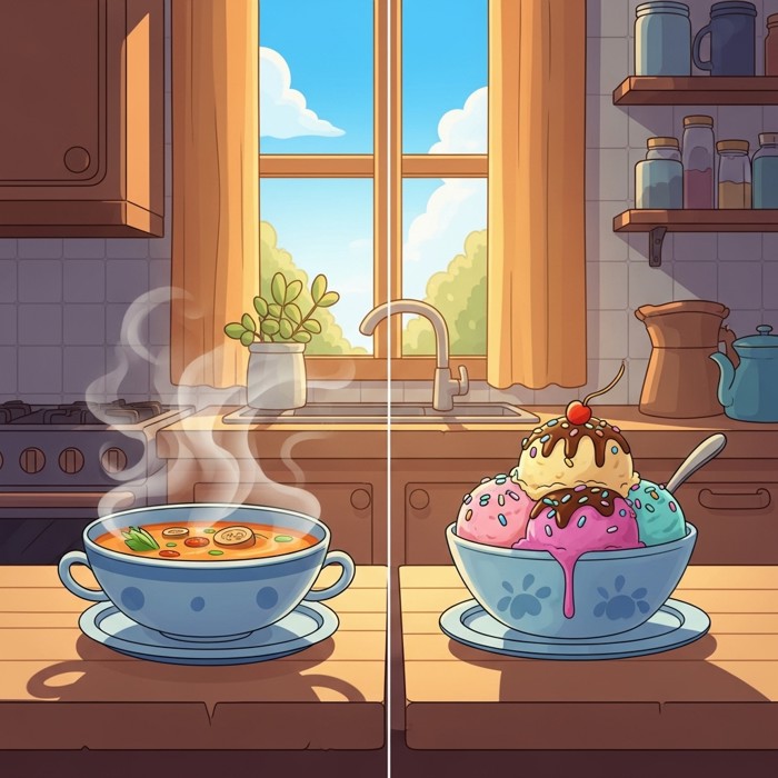 Hot Food and Cold Food