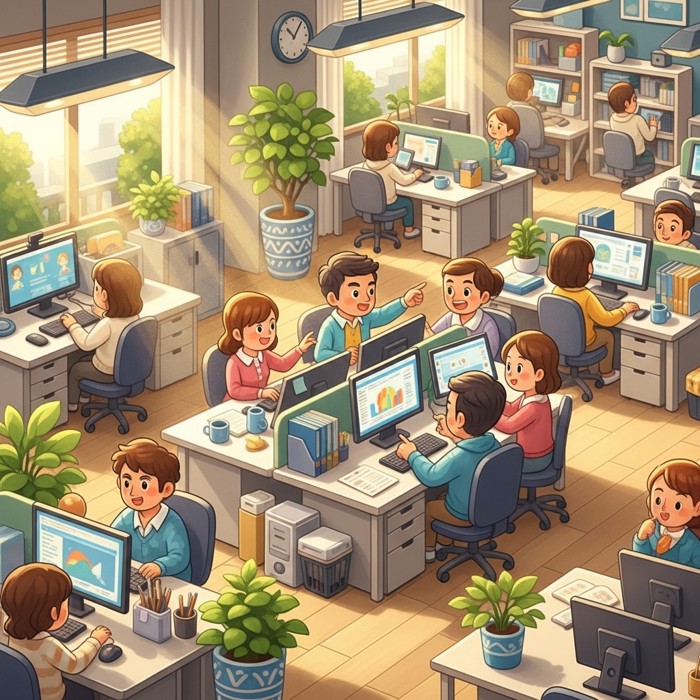 How a Good Office Helps People Work