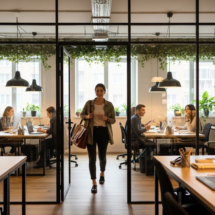 The First Week in a New Office