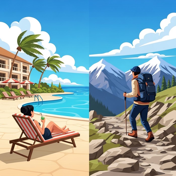 How to Choose Between Comfort and Adventure
