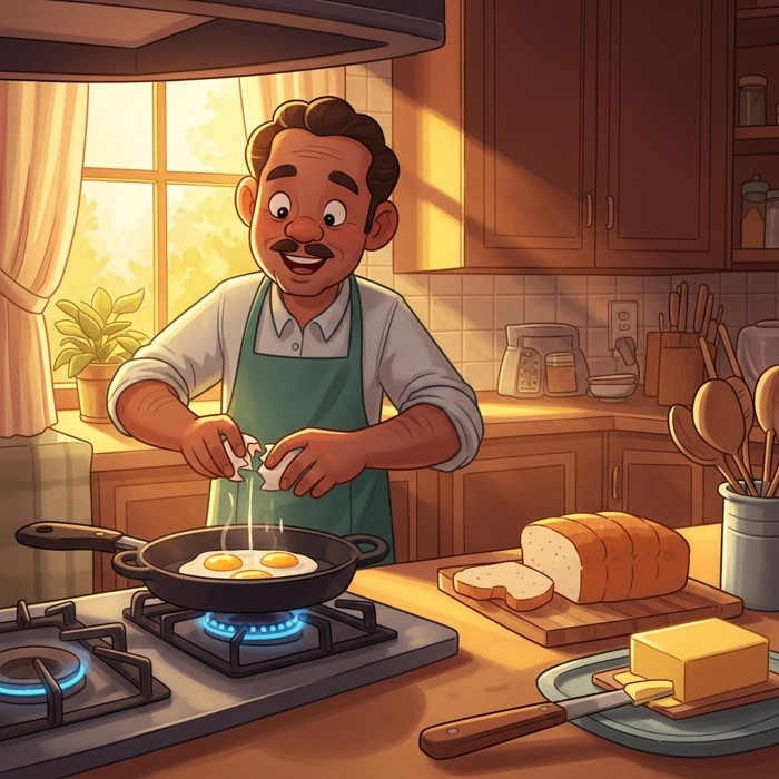 My Uncle Makes Breakfast