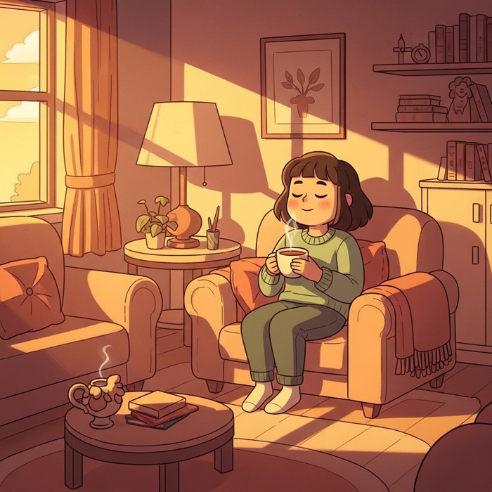 A Quiet Hour After Work