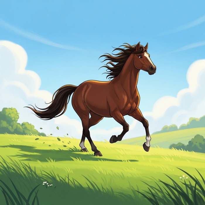 A Horse Runs Fast