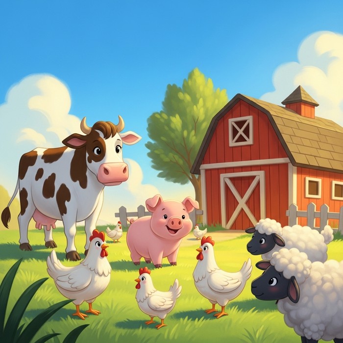 Animals at the Farm