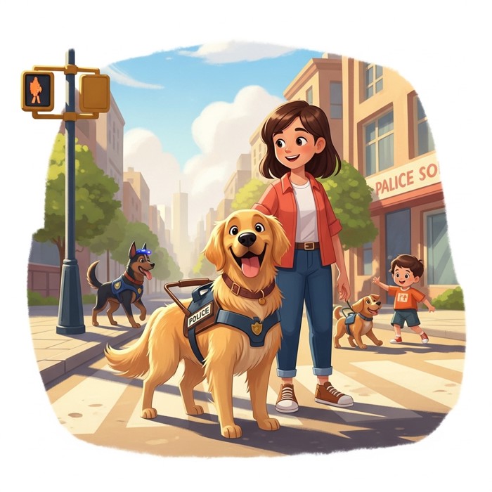 Dogs Help People