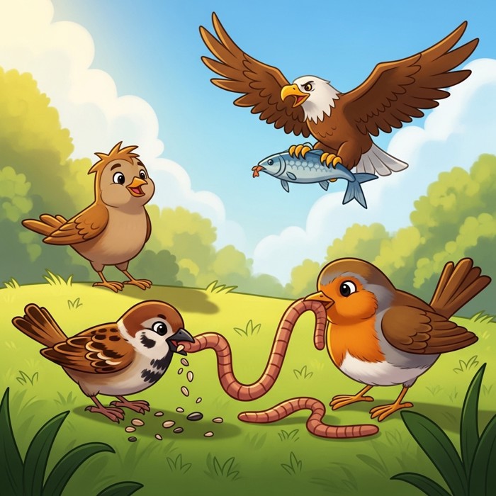 What Birds Eat