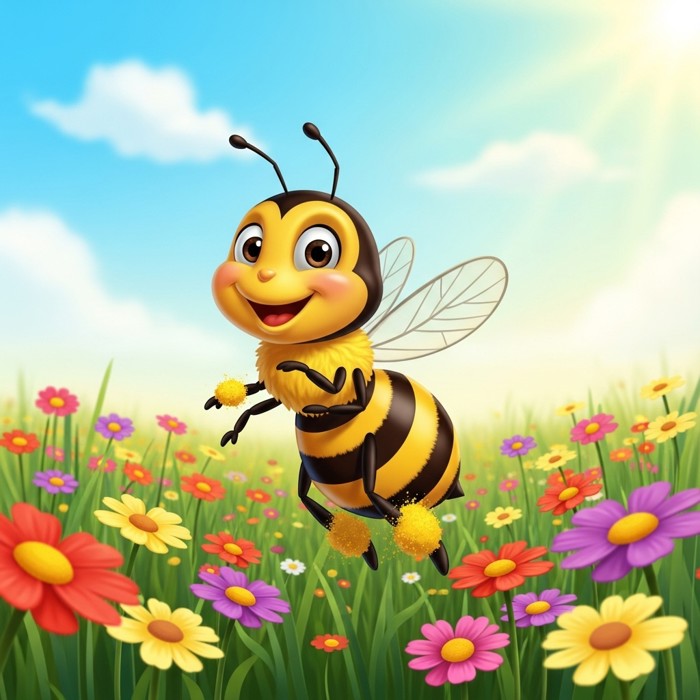 Why Bees Like Flowers
