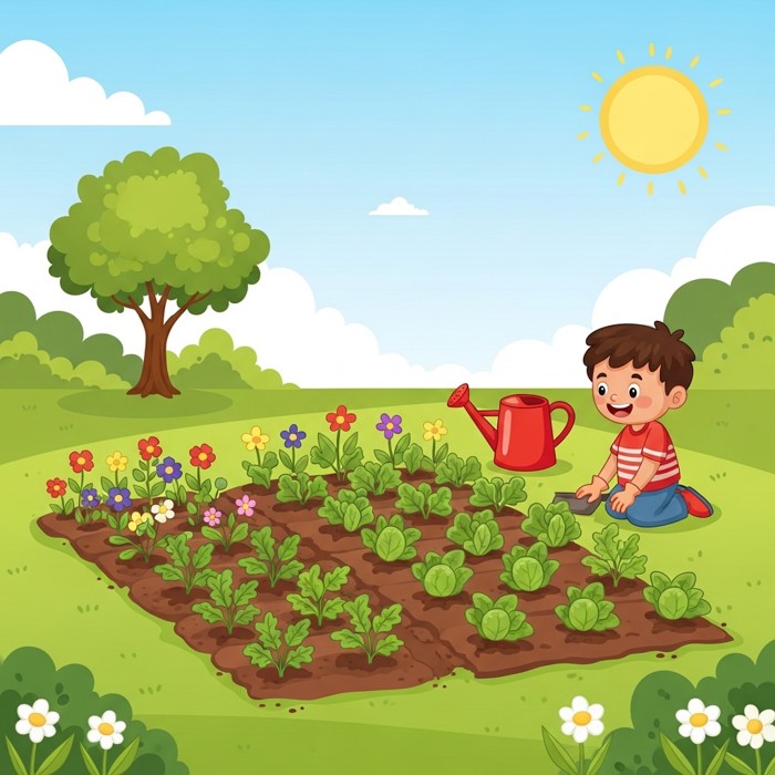 A Small Garden at Home