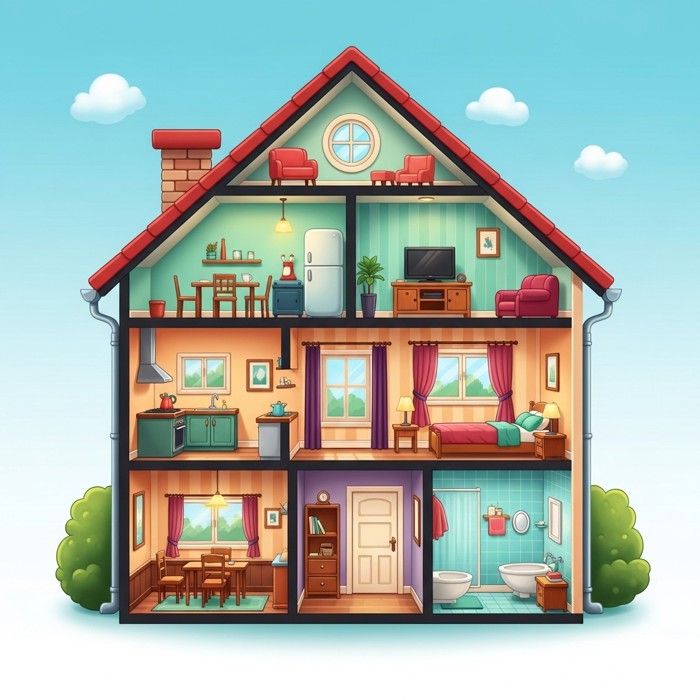 Rooms in My House