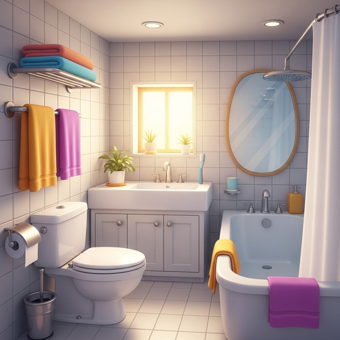 What Is in the Bathroom?