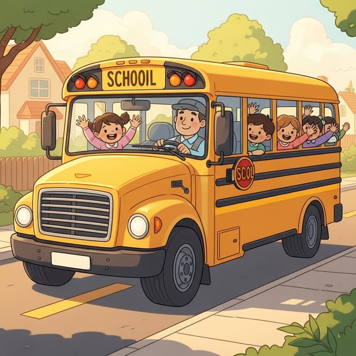 Taking the Bus to School