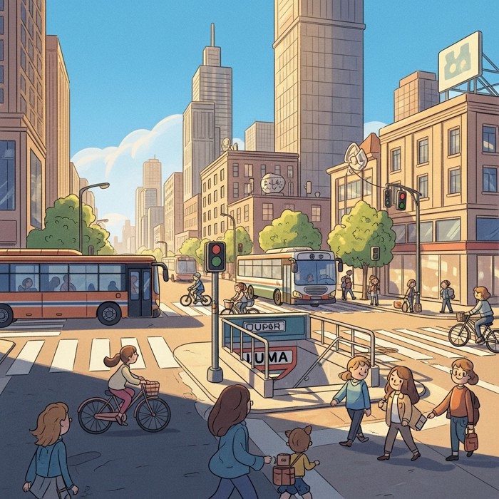 Getting Around a Big City