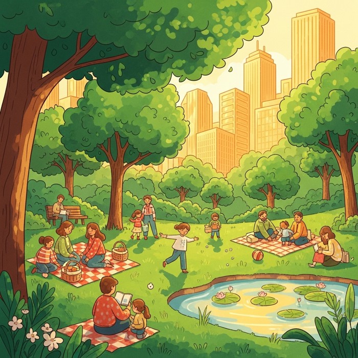 Parks in the Middle of the City