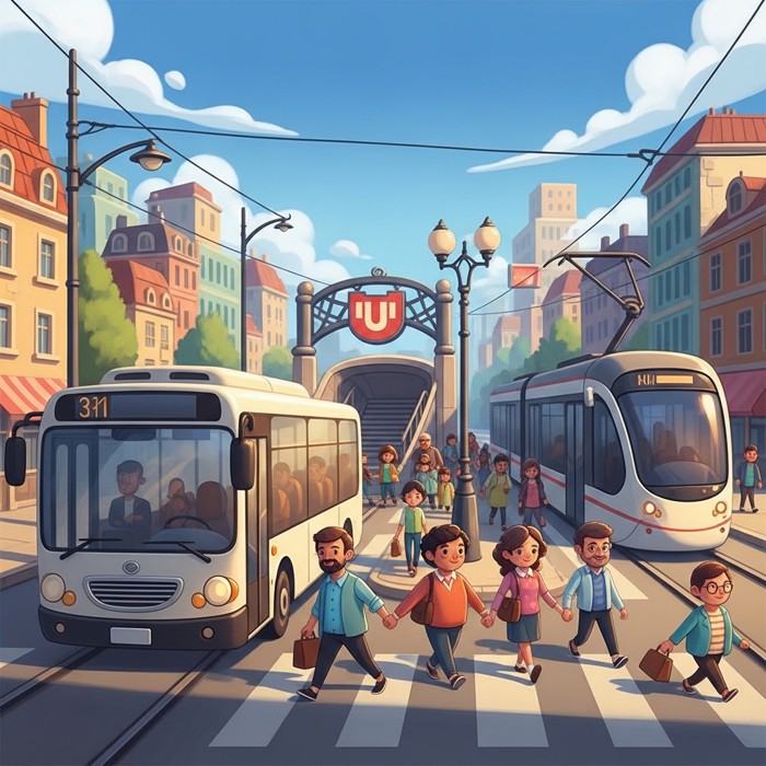 Public Transportation in the City