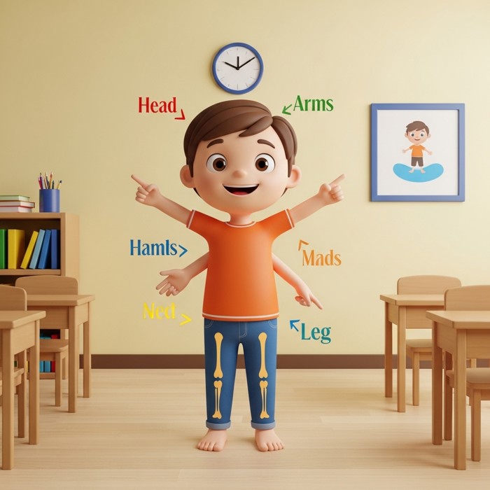 Learning the Parts of the Body