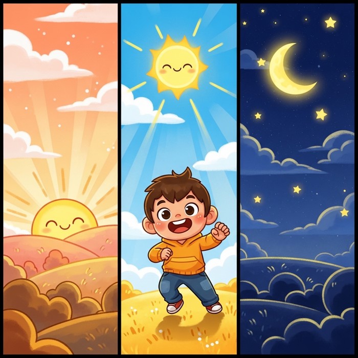 Morning Noon and Night