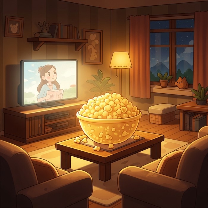 Popcorn and Movie Night