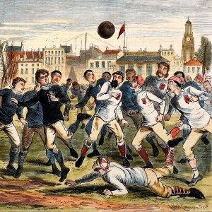 First football match