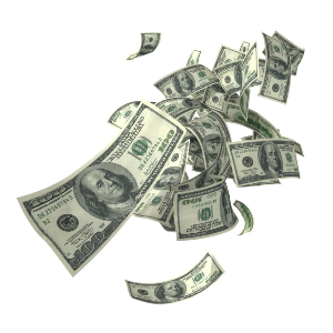 A large sum of money